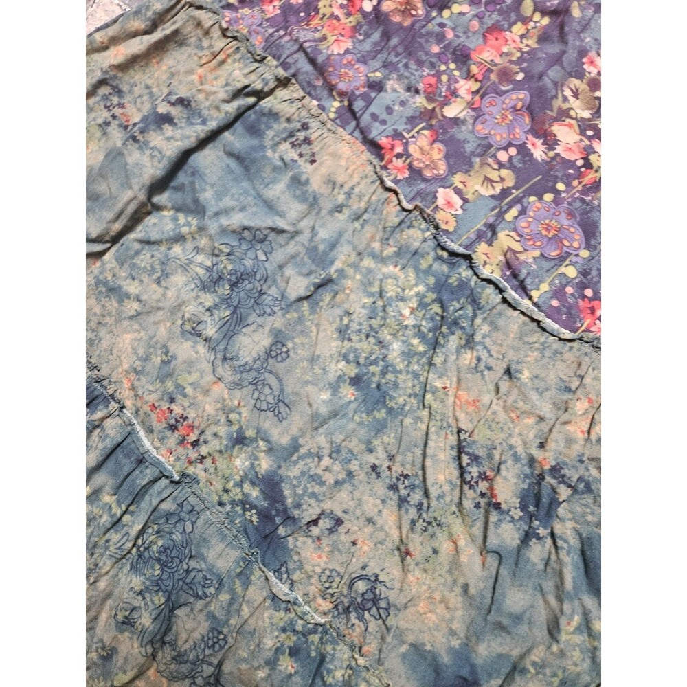 NATURAL LIFE Collette Tiered Maxi Dress Size XL Boho Floral Lot of 2 - Picture 7 of 12